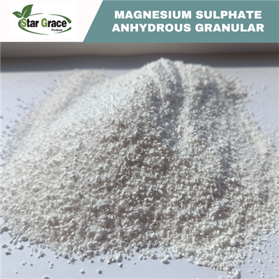 Kev ua haujlwm ntawm Anhydrous Magnesium Sulphate